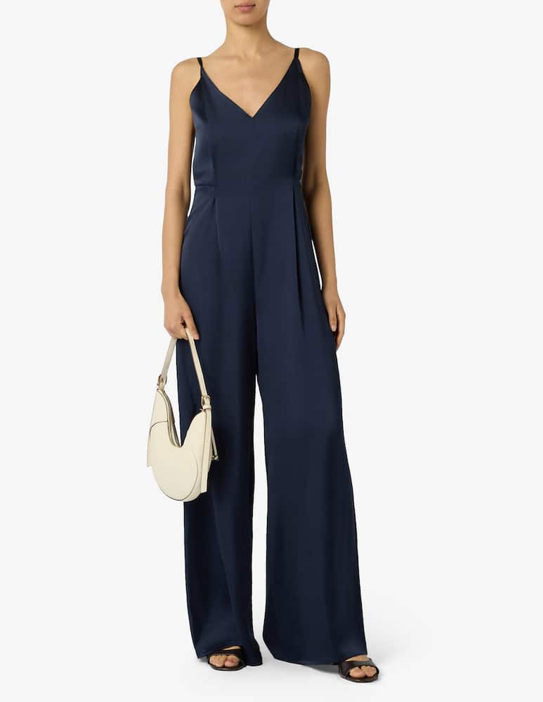 EMME Satin strappy jumpsuit EMMMALLO1 - picture 2 EMME Satin strappy jumpsuit EMMMALLO1 - picture 2