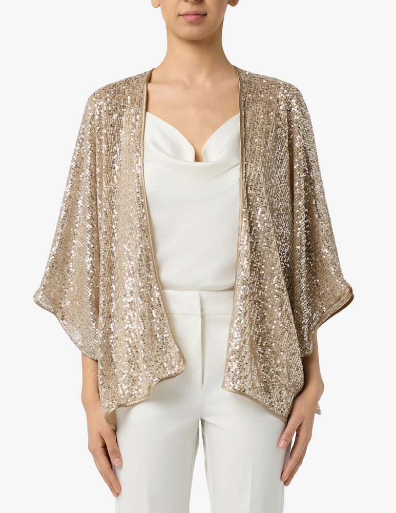 rinascente EMME Sequin cover up