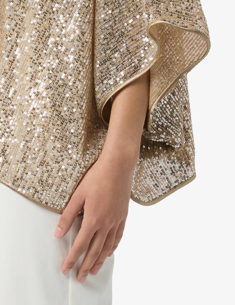 rinascente EMME Sequin cover up