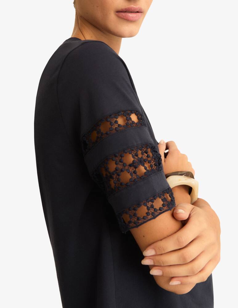 rinascente EMME T-shirt con ricamo EMMAPE