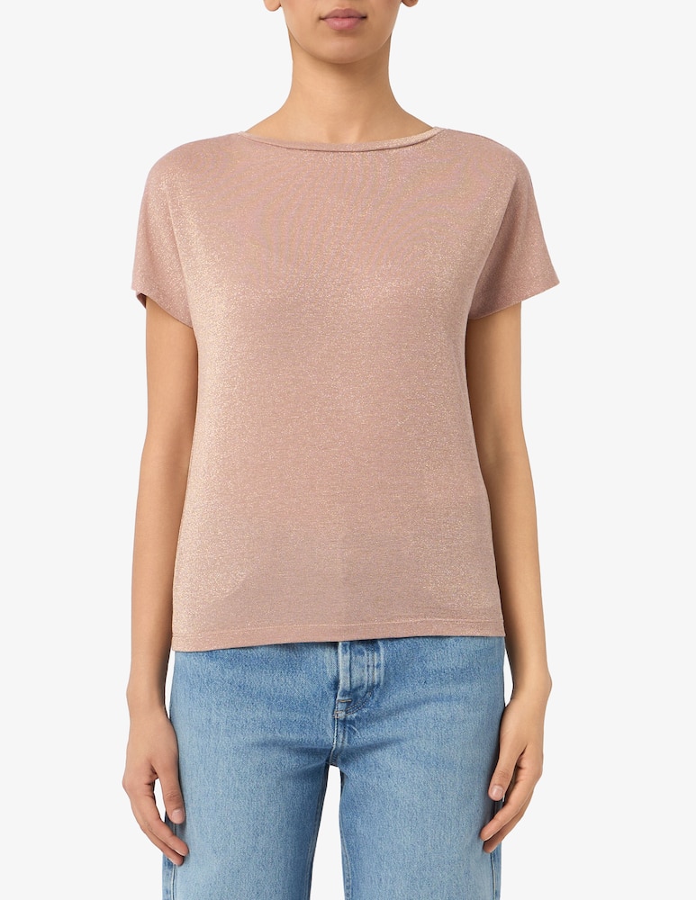 rinascente EMME Lurex t-shirt