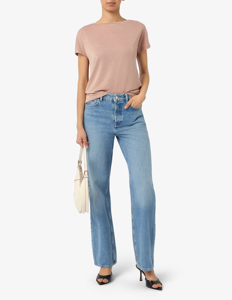 rinascente EMME Lurex t-shirt