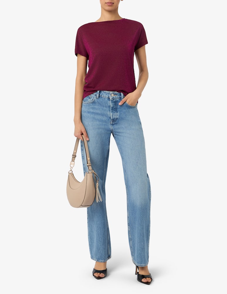 rinascente EMME Lurex t-shirt