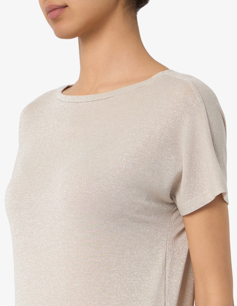 EMME T-shirt in lurex EMMACCORTA - immagine 4 EMME T-shirt in lurex EMMACCORTA - immagine 4