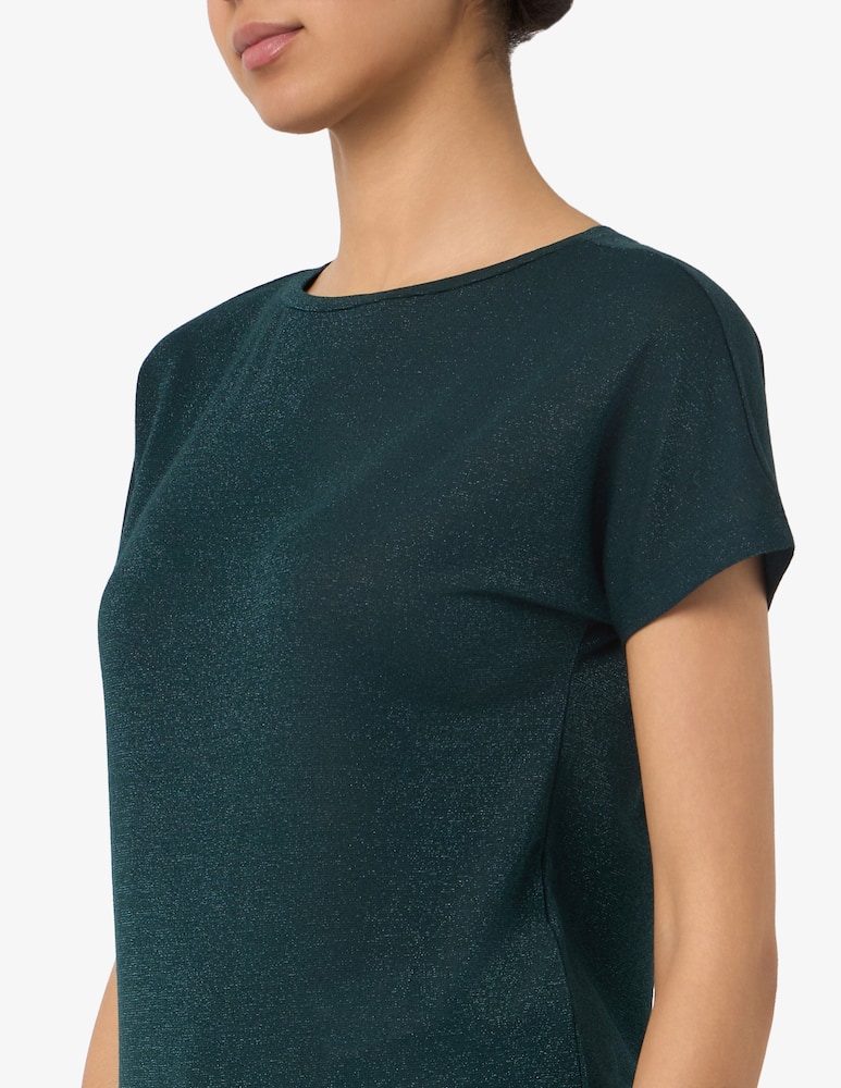 rinascente EMME Lurex short sleeve t-shirt