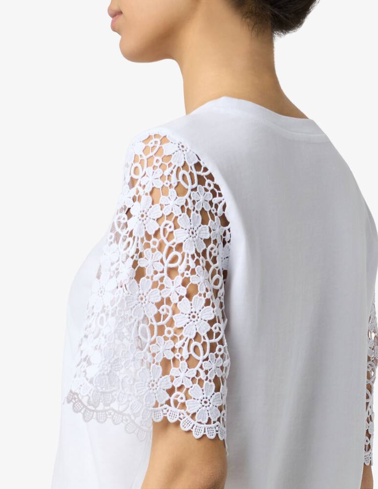 EMME T-shirt con maniche in pizzo EMMCEPPO - immagine 4 EMME T-shirt con maniche in pizzo EMMCEPPO - immagine 4