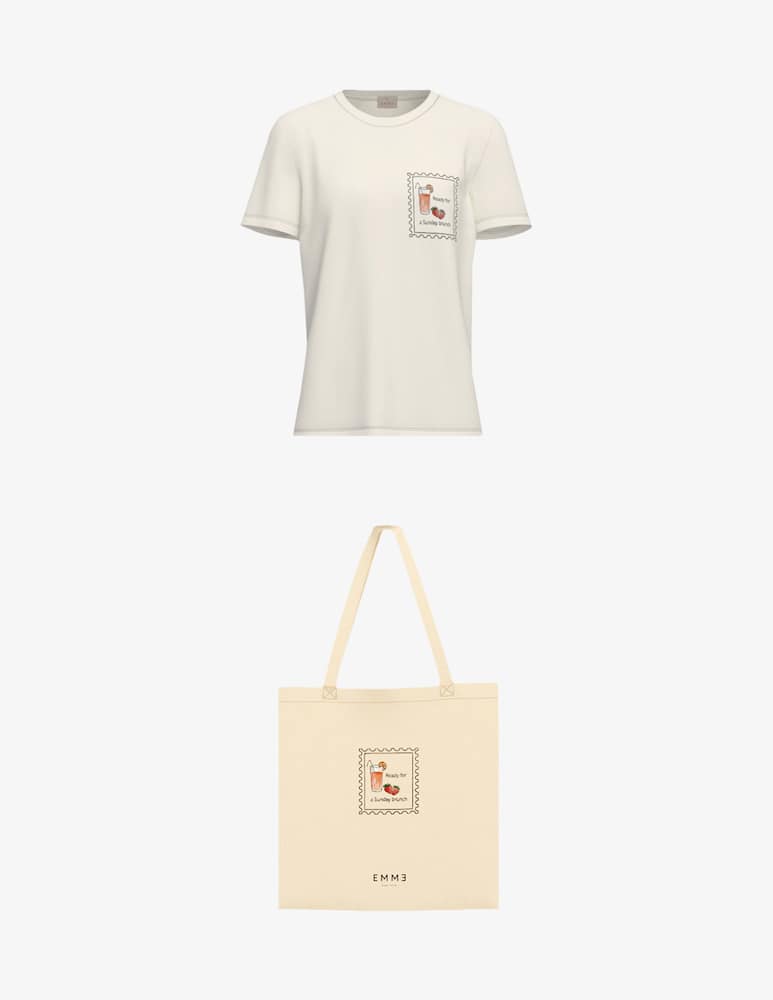 EMME Set t-shirt e Borsa shopper EMMGOLA - immagine 5 EMME Set t-shirt e Borsa shopper EMMGOLA - immagine 5