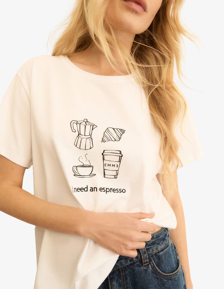 rinascente EMME T-shirt and shopper EMMGOLA