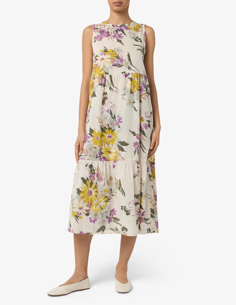 rinascente EMME Abito midi in mussola a fiori