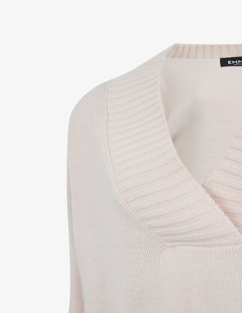 rinascente EMME Maglione con collo a v Ondina