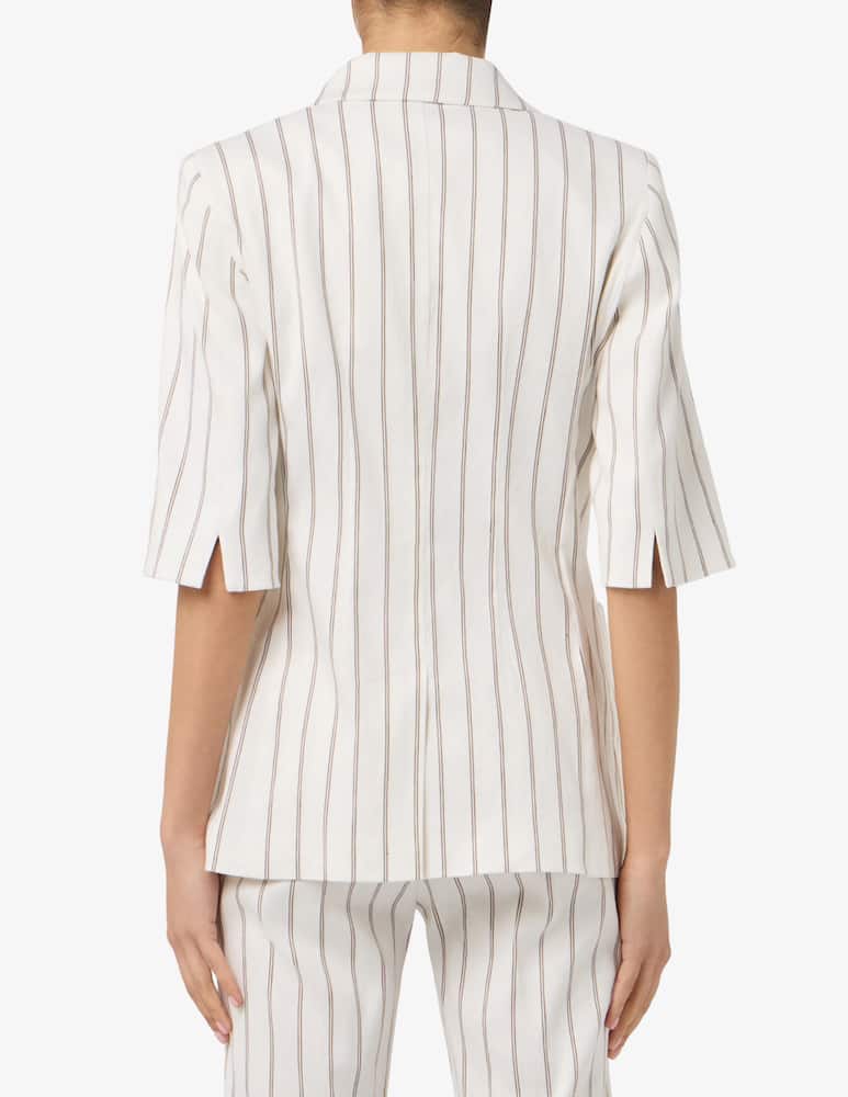 rinascente Marella Straight linen blazer