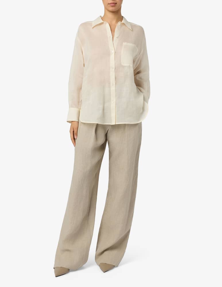 rinascente Marella Camicia in ramié MLLCOSMO