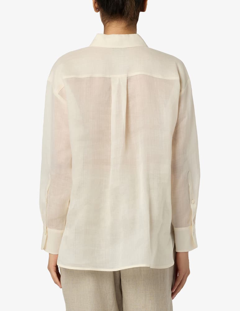 rinascente Marella Camicia in ramié MLLCOSMO