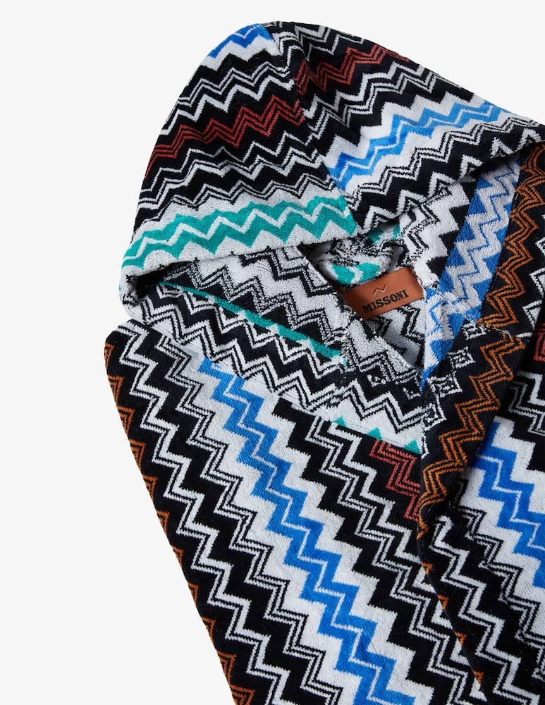 Missoni Neoclassic Accappatoio Con Cappuccio - immagine 2 Missoni Neoclassic Accappatoio Con Cappuccio - immagine 2