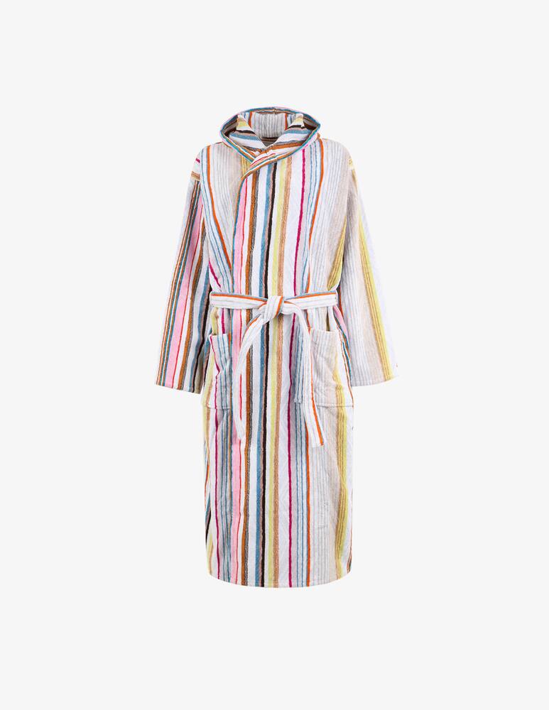 rinascente Missoni Home Moonshadow Bath Robe With Hood 