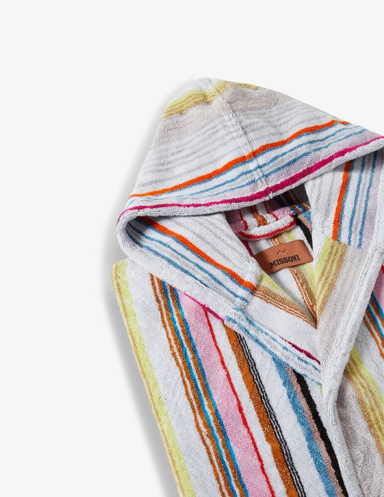 rinascente Missoni Home Moonshadow Bath Robe With Hood Xl