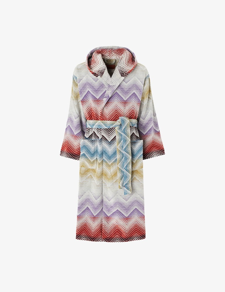 Missoni Home Marea Accappatoio con Cappuccio - immagine 1 Missoni Home Marea Accappatoio con Cappuccio - immagine 1