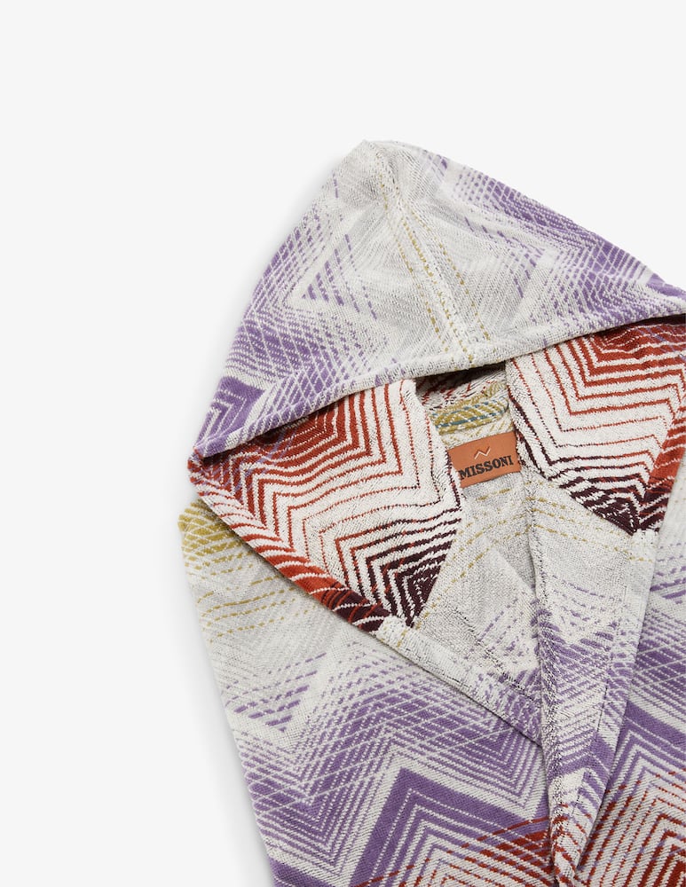 Missoni Home Marea Accappatoio con Cappuccio - immagine 2 Missoni Home Marea Accappatoio con Cappuccio - immagine 2