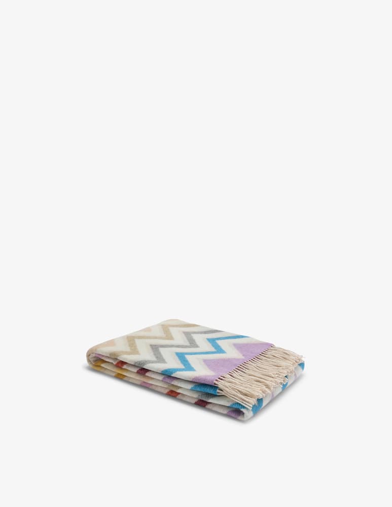 Missoni Home Plaid Jaquard Watamu - immagine 1 Missoni Home Plaid Jaquard Watamu - immagine 1