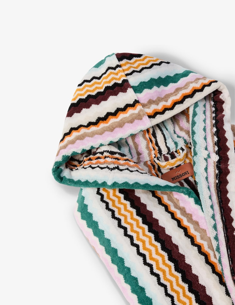 Missoni Home Aura Accappatoio con Cappuccio - immagine 2 Missoni Home Aura Accappatoio con Cappuccio - immagine 2