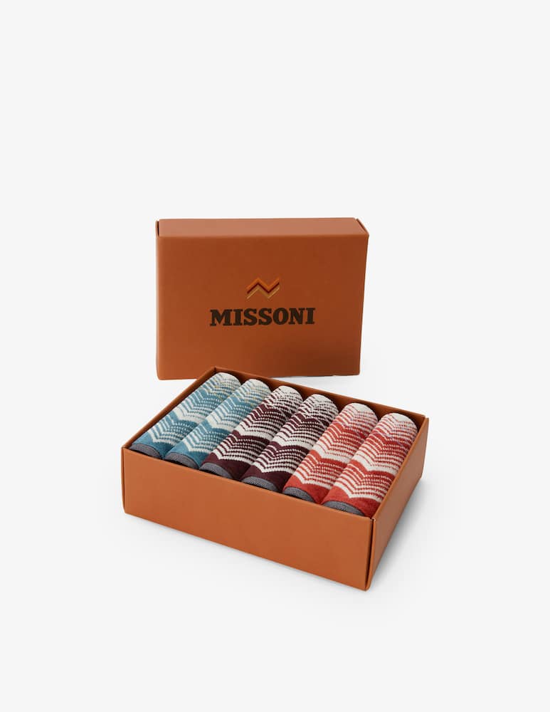 rinascente Missoni Home Marea Lavette Box 6Pz