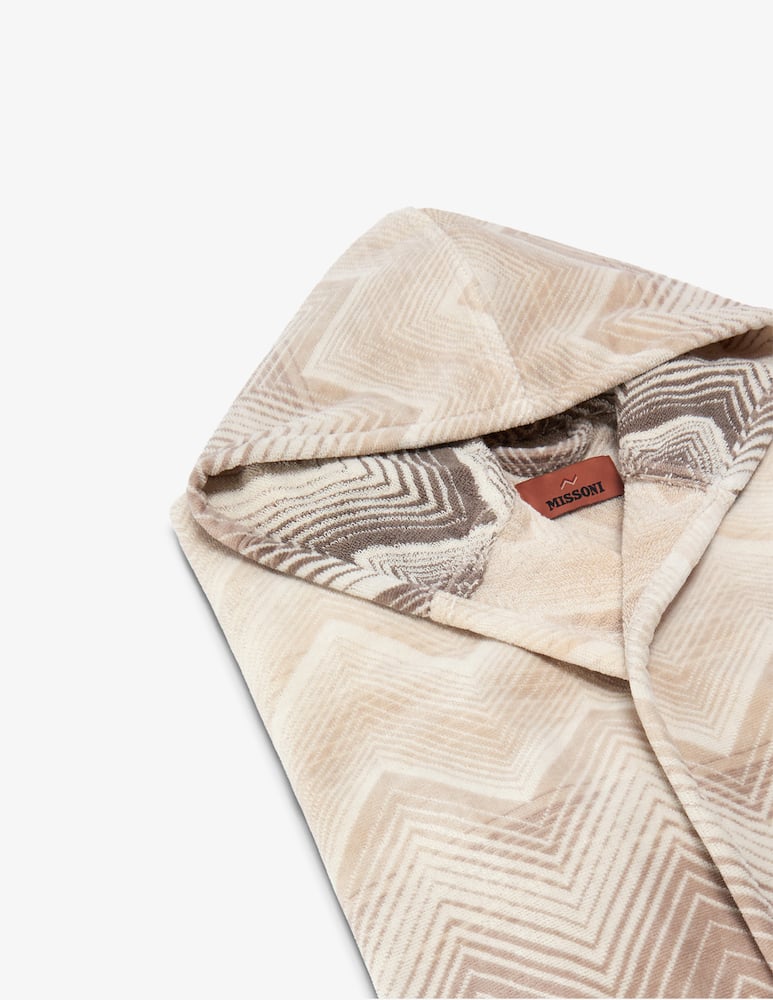 Missoni Home Marea Accappatoio con Cappuccio - immagine 2 Missoni Home Marea Accappatoio con Cappuccio - immagine 2