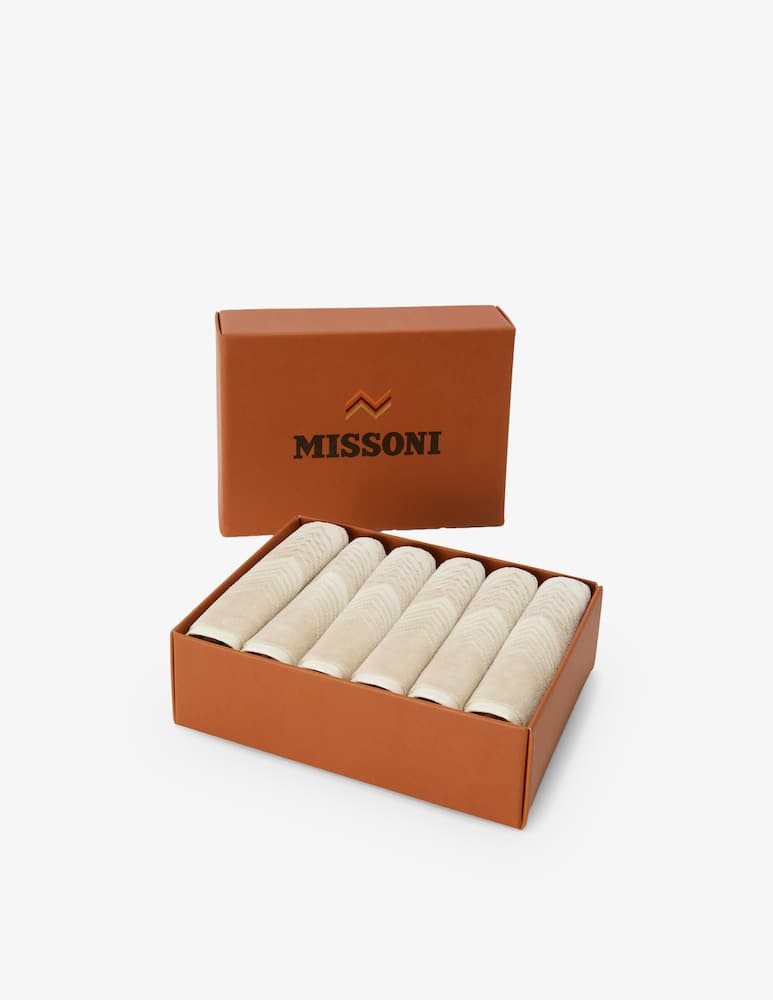 rinascente Missoni Home Marea Lavette Box 6Pz