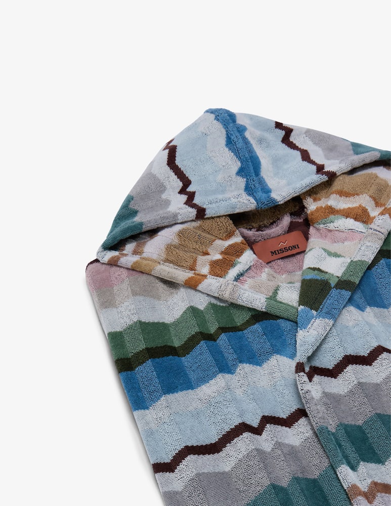 Missoni Home Eva Accappatoio con Cappuccio - immagine 3 Missoni Home Eva Accappatoio con Cappuccio - immagine 3