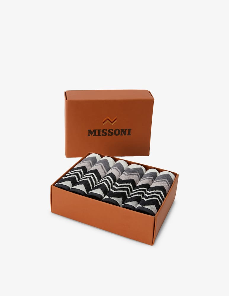 rinascente Missoni Home Giacomo Face Towel Box 6Pcs