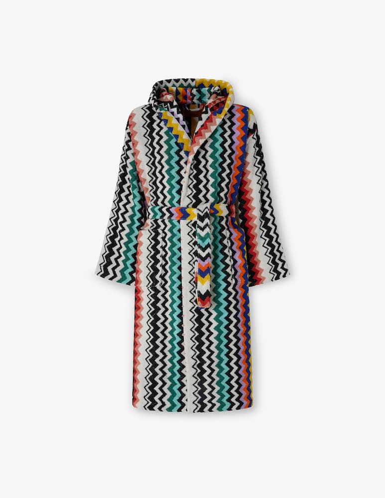 Missoni Home Bath Robe With Hood - picture 1 Missoni Home Bath Robe With Hood - picture 1