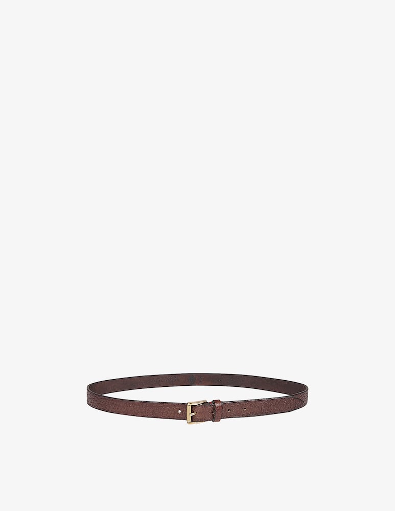 rinascente Eleventy Buckle leather belt