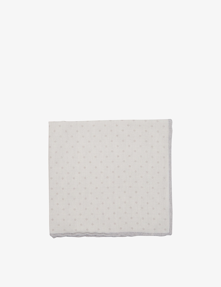 rinascente Eleventy Pocket square with dots