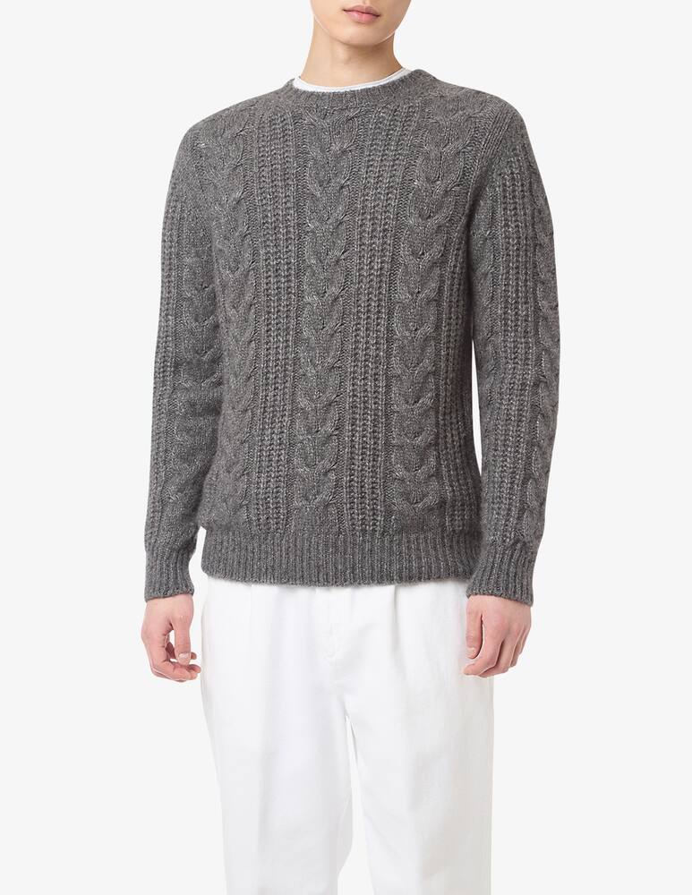 rinascente Eleventy Cable knit crewneck jumper