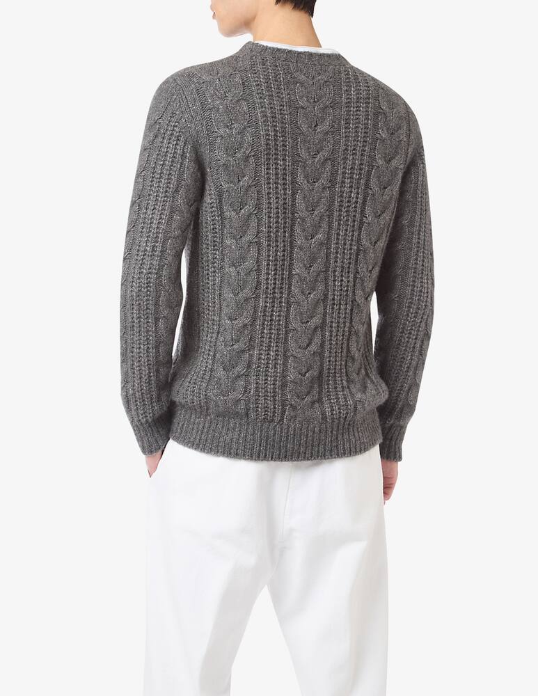 rinascente Eleventy Cable knit crewneck jumper