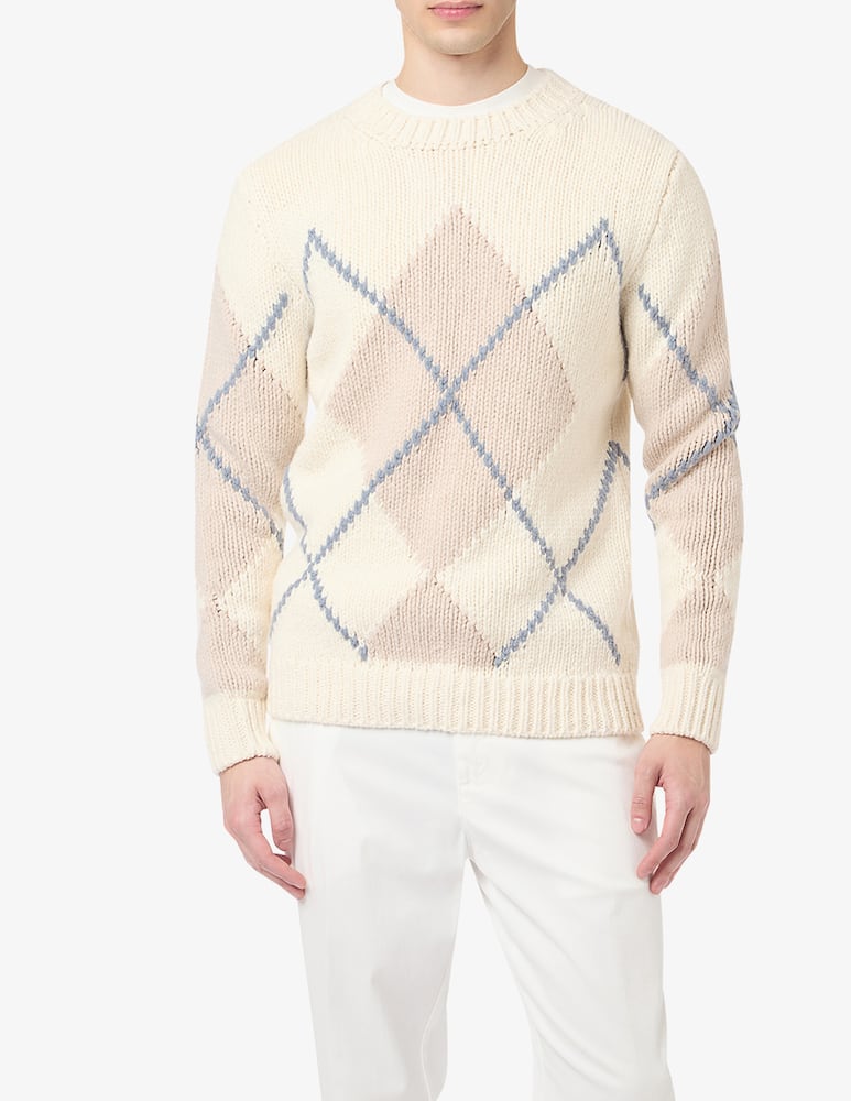 rinascente Eleventy Maglia girocollo rombi