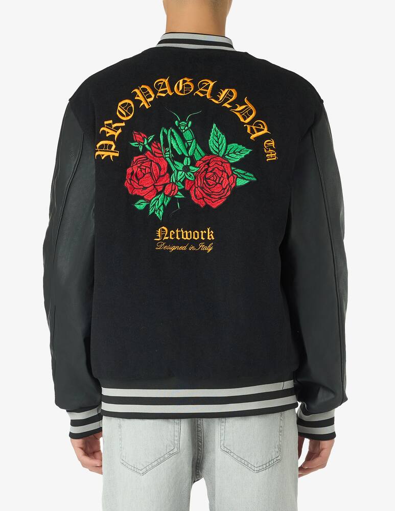 rinascente Propaganda Varsity mantis jacket