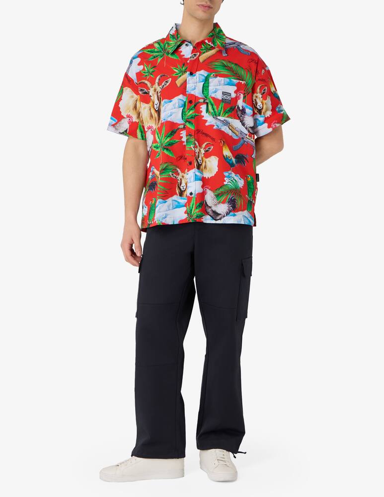 rinascente Propaganda Perico print shirt