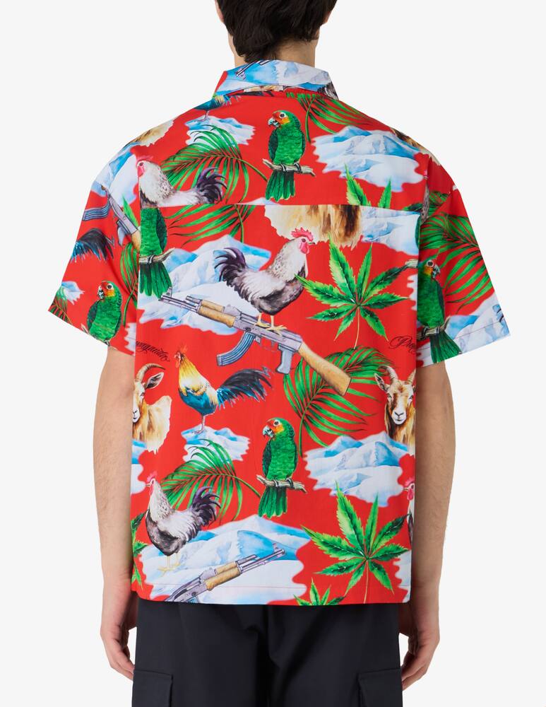 rinascente Propaganda Perico print shirt