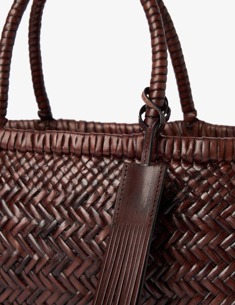 rinascente Manebì Woven knot tote