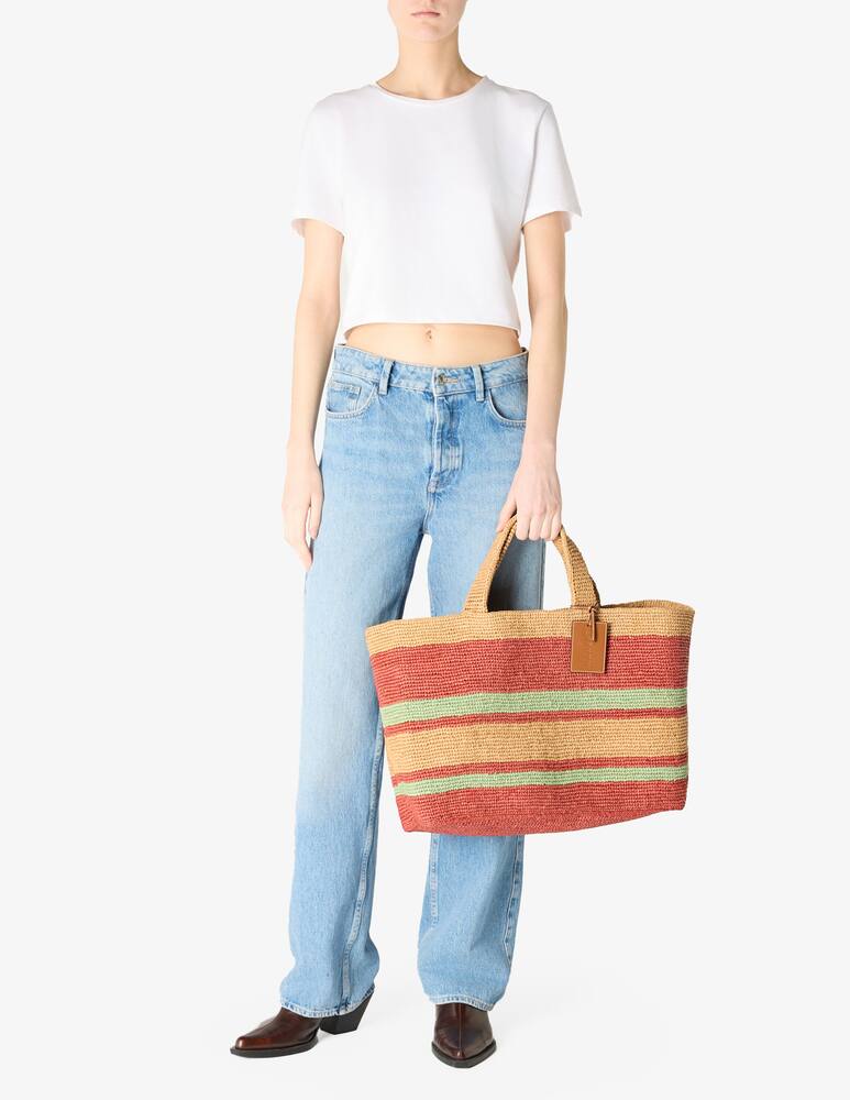 rinascente Manebì Sunset woven tote