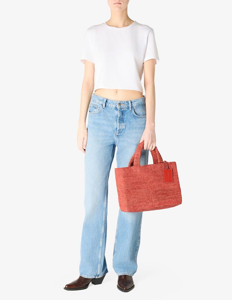 rinascente Manebì Sunset woven tote