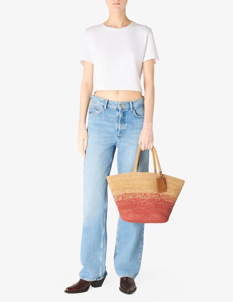 rinascente Manebì Borsa intrecciata Panier