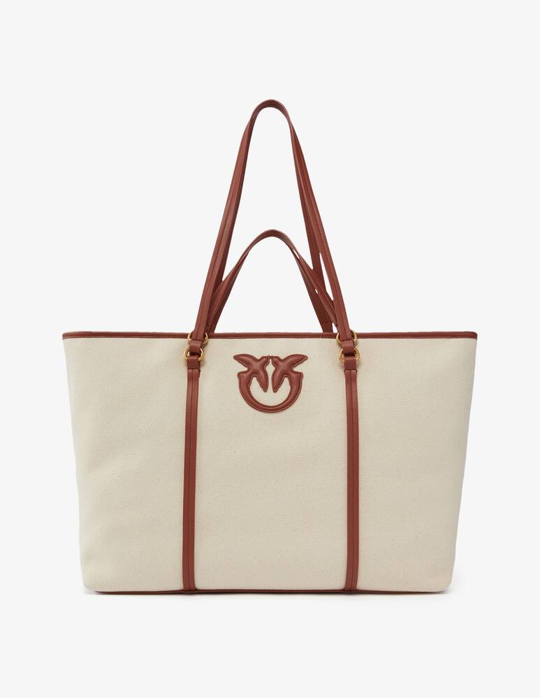 Pinko Canvas shopper bag - picture 1 Pinko Canvas shopper bag - picture 1
