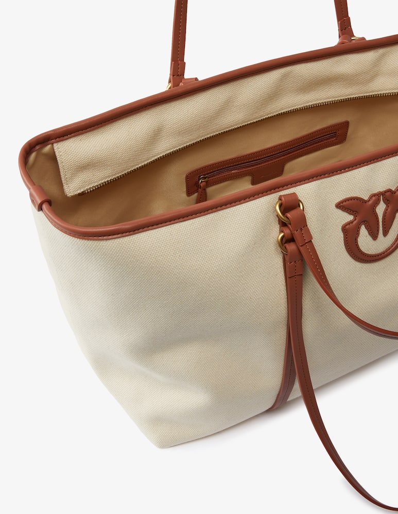 Pinko Canvas shopper bag - picture 4 Pinko Canvas shopper bag - picture 4