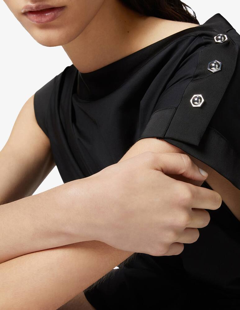 rinascente Pinko Balloon wrap dress