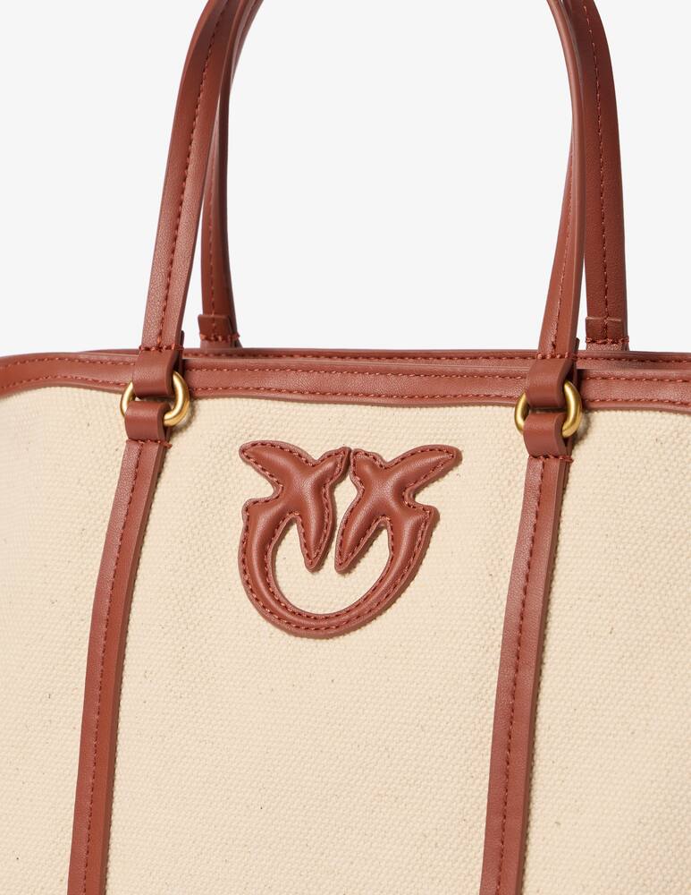 rinascente Pinko Shopper canvas bag
