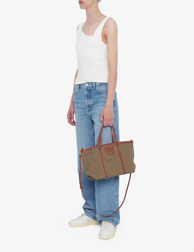 rinascente Pinko Mir canvas tote bag