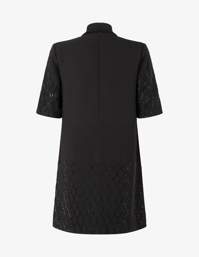 rinascente Pinko Short wool canvas dress