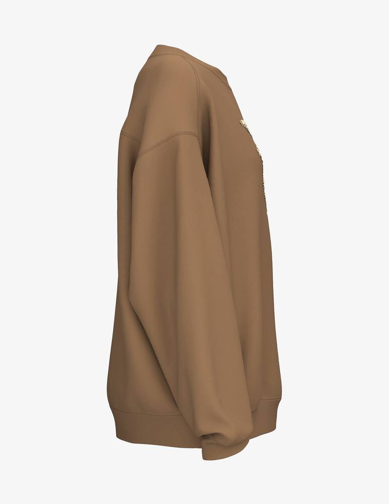 Pinko Felpa ricamo logo Nelly - immagine 4 Pinko Felpa ricamo logo Nelly - immagine 4