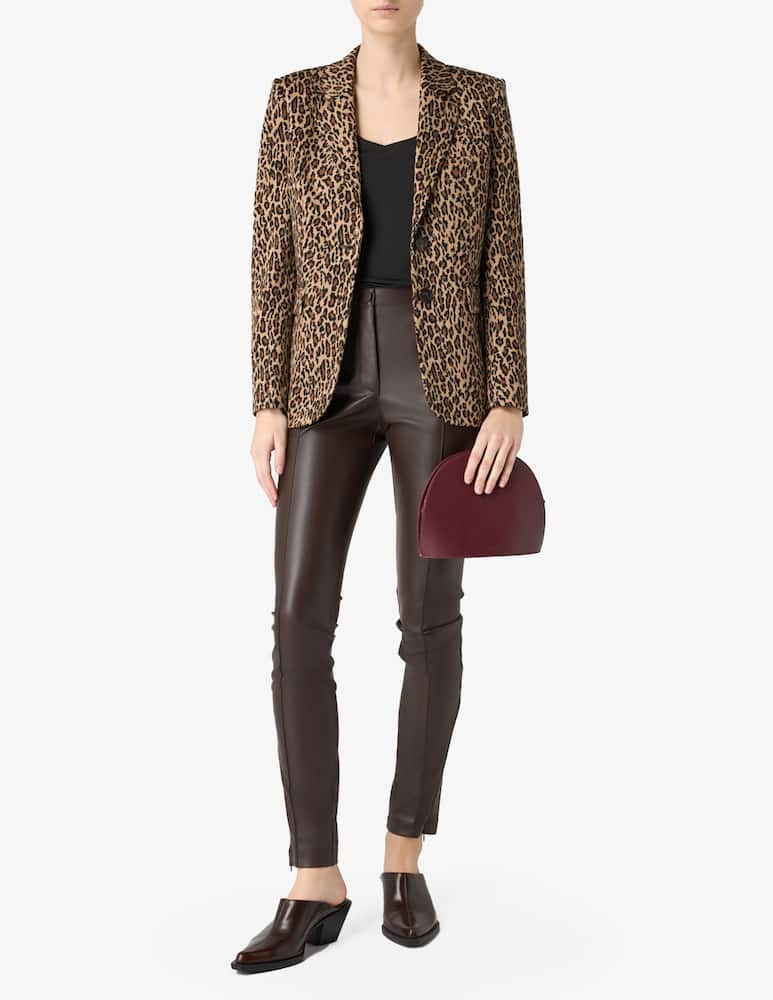 rinascente Pinko Blazer Ruota stampa animalier